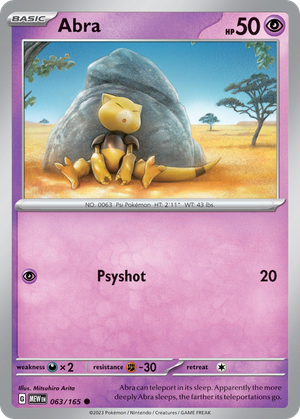 Abra card image