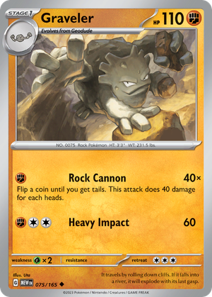 Graveler card image