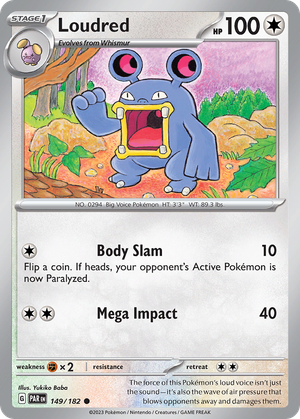 Loudred card image