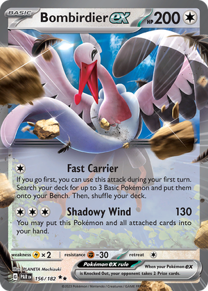 Bombirdier ex card image