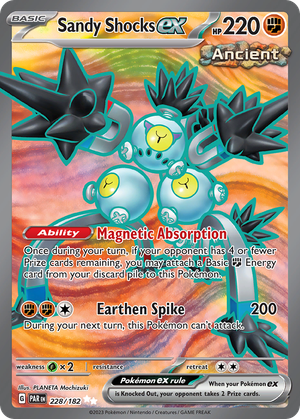 Sandy Shocks ex card image