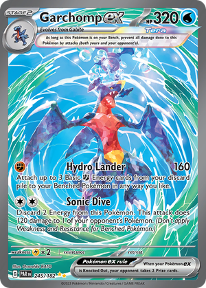 Garchomp ex card image