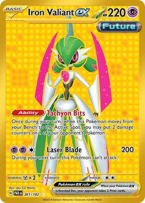 Iron Valiant ex card image