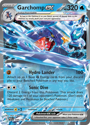 Garchomp ex card image