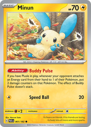Minun card image