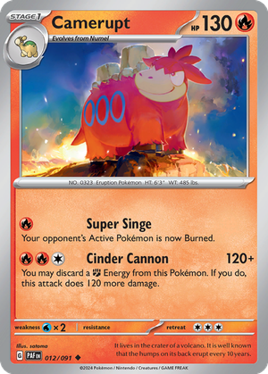 Camerupt card image
