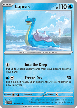Lapras card image