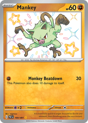 Mankey card image