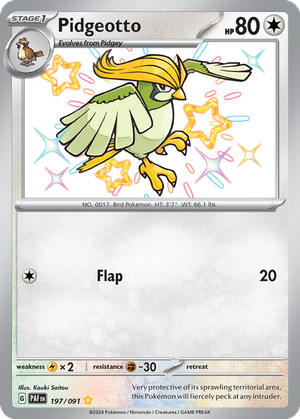 Pidgeotto card image