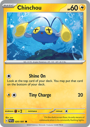 Chinchou card image