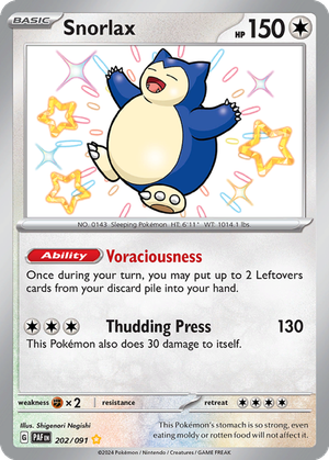 Snorlax card image