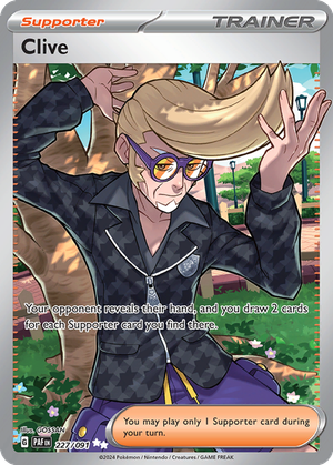Clive card image