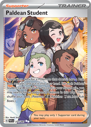 Paldean Student card image