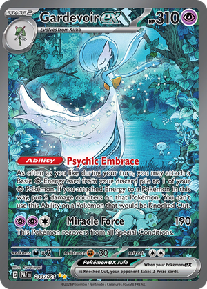 Gardevoir ex card image