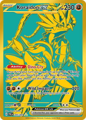 Koraidon ex card image