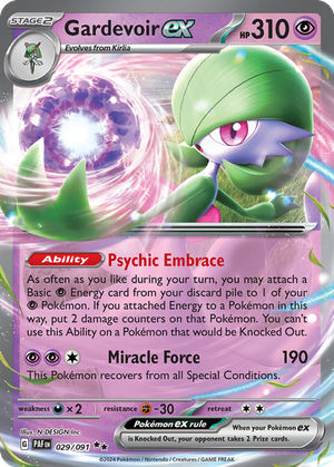 Gardevoir ex card image