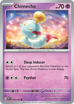 Chimecho card image