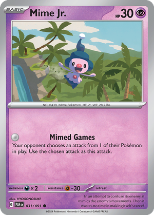 Mime Jr. card image