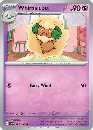 Whimsicott card image