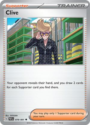 Clive card image
