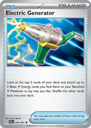Electric Generator card image