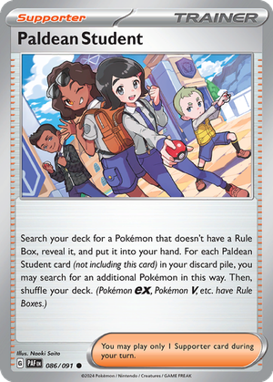 Paldean Student card image