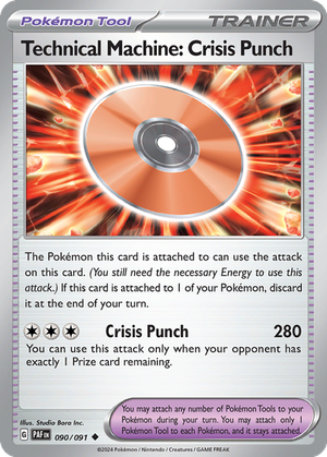 Technical Machine: Crisis Punch card image