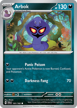 Arbok card image