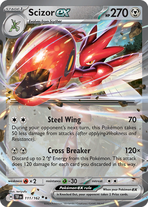Scizor ex card image