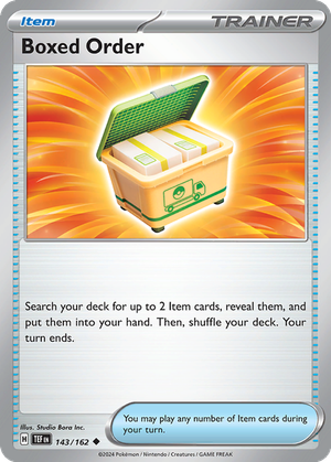 Boxed Order card image