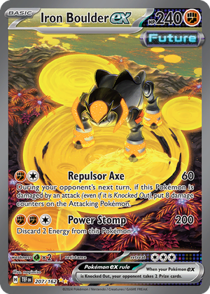 Iron Boulder ex card image