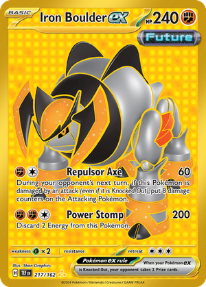 Iron Boulder ex card image