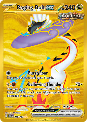 Raging Bolt ex card image