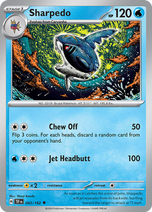 Sharpedo card image