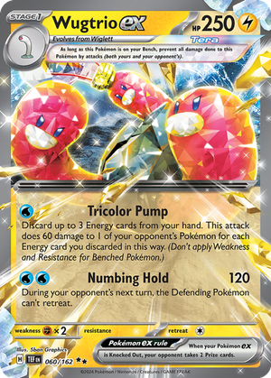 Wugtrio ex card image