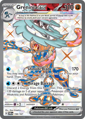 Greninja ex card image