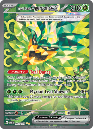Teal Mask Ogerpon ex card image