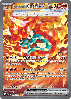 Hearthflame Mask Ogerpon ex card image