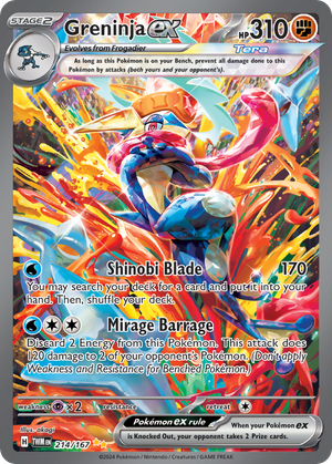 Greninja ex card image