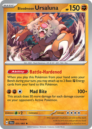 Bloodmoon Ursaluna card image
