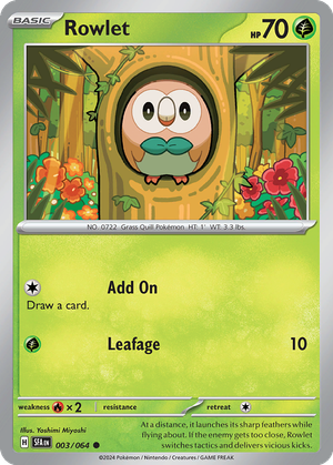 Rowlet card image