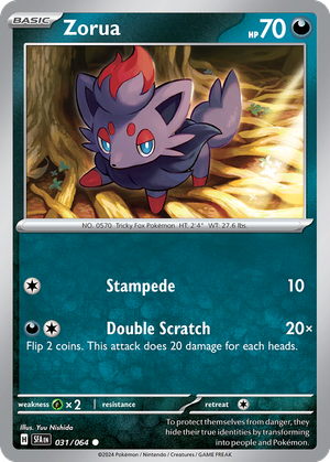Zorua card image