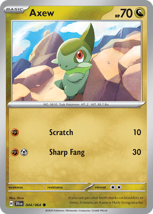 Axew card image