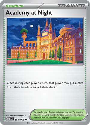 Academy at Night card image