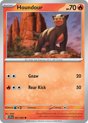 Houndour card image