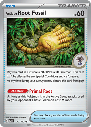 Antique Root Fossil card image