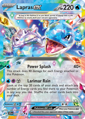 Lapras ex card image