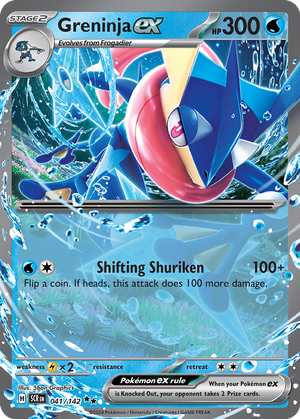 Greninja ex card image