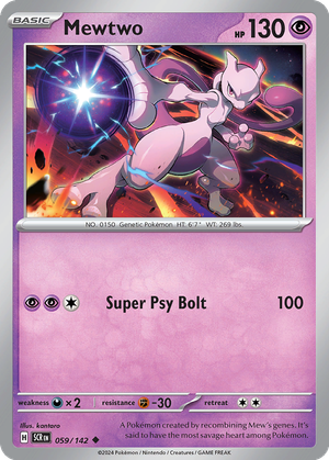 Mewtwo card image