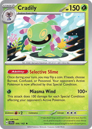 Cradily card image